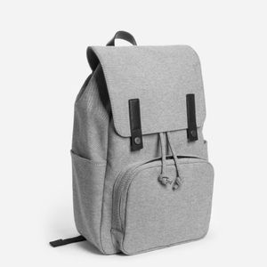 Everlane Modern Snap Backpack- Gray with Black. Great Condition!